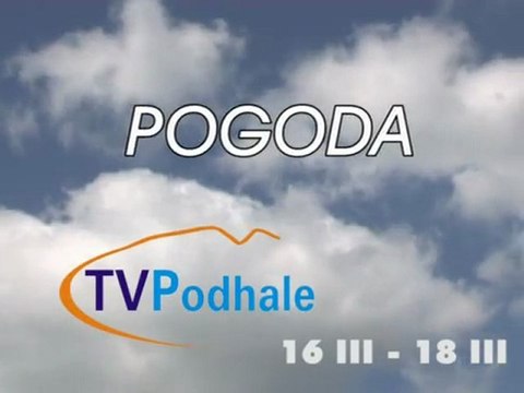 Prognoza pogody 16 III - 18 III 2011