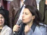 Cécile Duflot à Nantes (conf de presse)