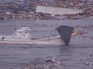 Onda de destruição impressionante
