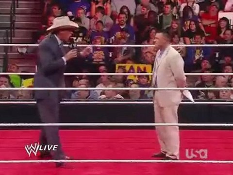 JBL and Stone Cold returns to RAW - 07/03/2011