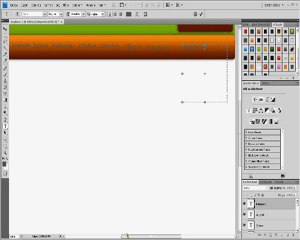 Photoshopta Css Tasarım Çizimi .