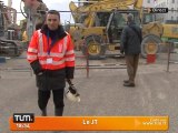 Tunnel de la Croix-Rousse: premiers tirs côté Rhône‎