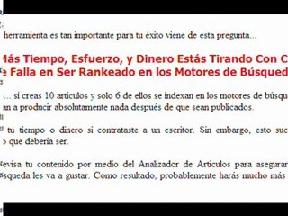 Mejora tu negocio online con el Analizador de Articulos