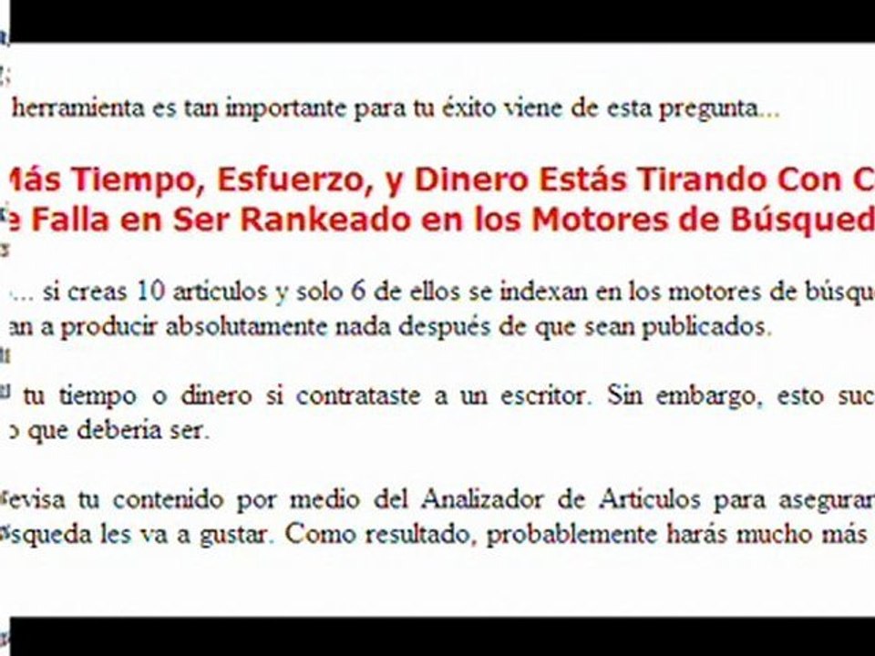 Mejora tu negocio online con el Analizador de Articulos
