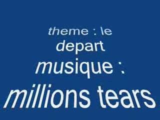 millions tears - le départ sasuke