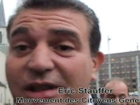 Elections municipales: Rémy Pagani & Eric Stauffer