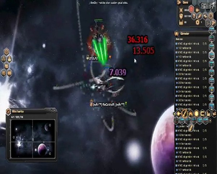 darkorbit  tr1 mat klanı iç savaş birazda baskın recevoir 2