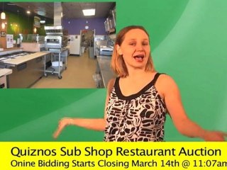 Quiznos Sub Auction