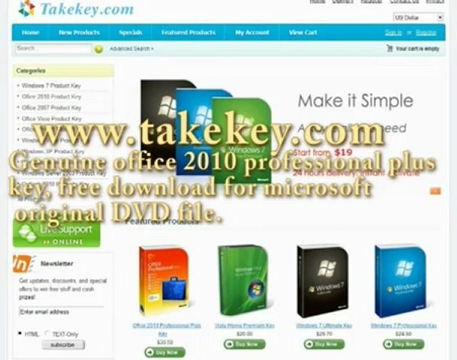 Genuine Microsoft Office 2011 Professional Plus key ...