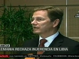 Alemania ratifica posición no injerencista en Libia