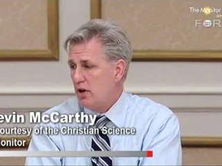 McCarthy: House GOP Strategy for Winning Budget Impasse