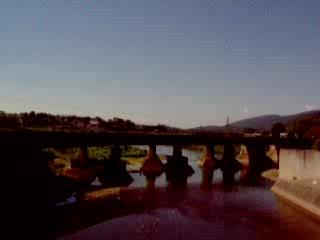 WMSR 734 crosses the Potomac