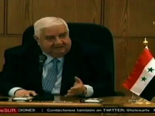 Jiménez y El-Muaalem abordan situación en Medio Oriente