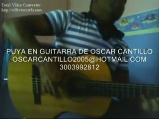 PUYA VALLENATA EN GUITARRA OSCAR CANTILLOwmv