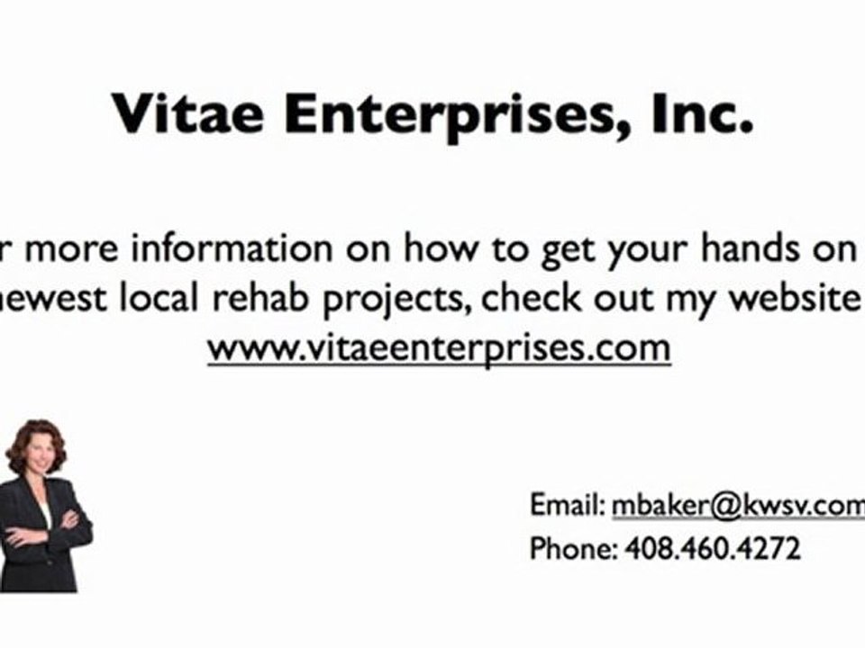 Find rehab projects in San Jose California