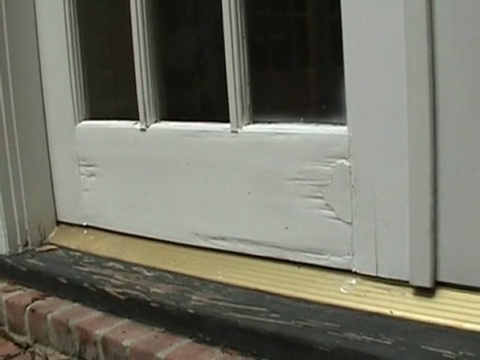 Houston Home Inspector: Wood Rot Exterior Door