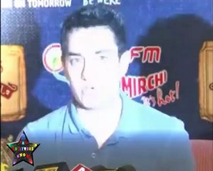 Aamir Khan at Teesri Manjil