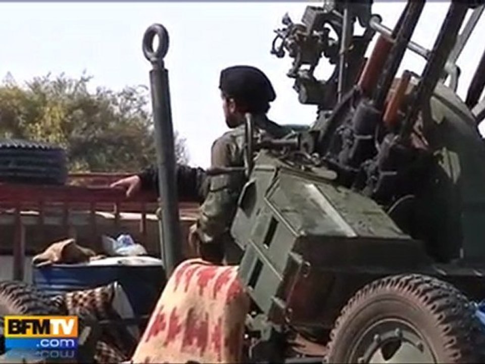 Libye : les techniques de combats des rebelles