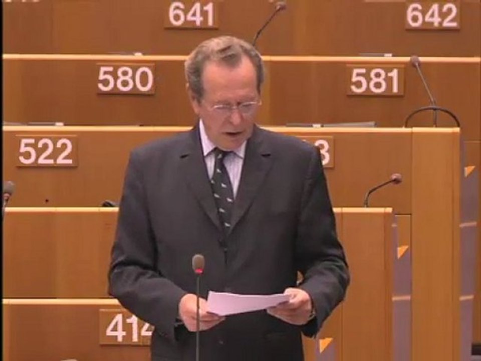 Présentation Dominique Baudis rapport relations Union européenne - Conseil de coopération du Golfe (Bruxelles, 23/03/2011)