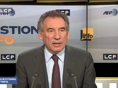 François Bayrou - Question d'info - LCP