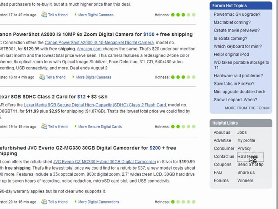 XSitePro Website Design Software - Adding RSS Feeds