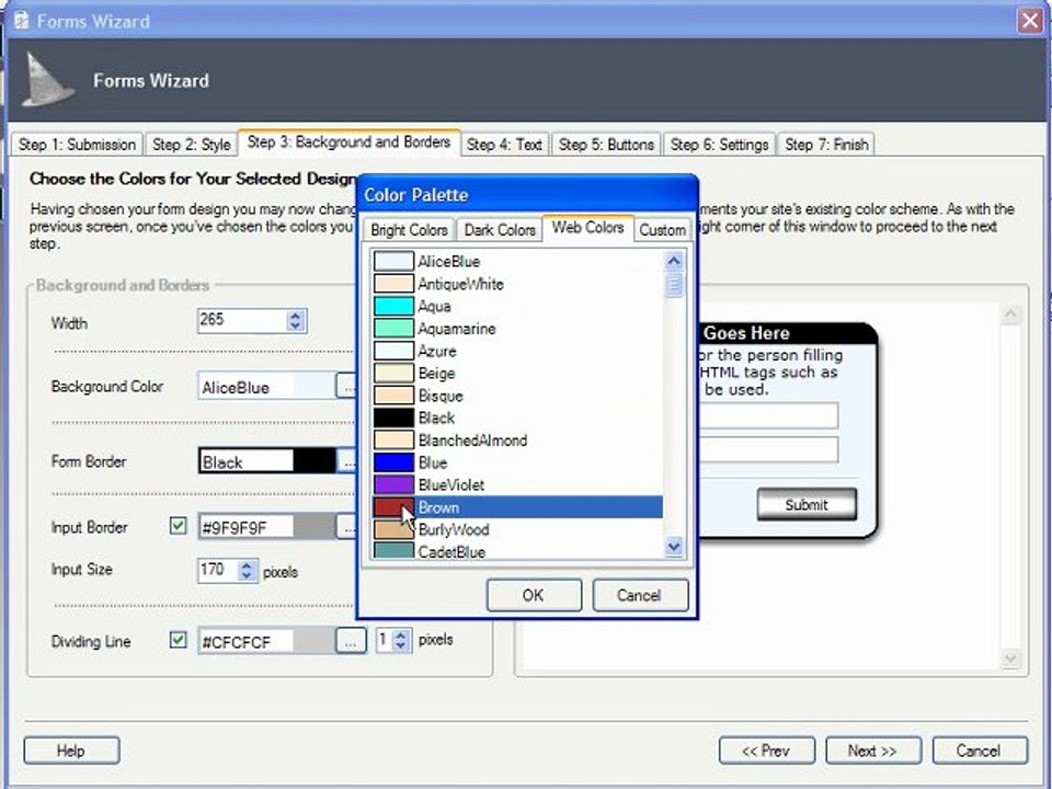 XSitePro Website Design Software - Create Forms