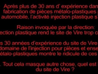 Fin de l'activité injection pour le site Mécaplast de Vire