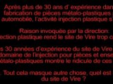 Fin de l'activité injection pour le site Mécaplast de Vire