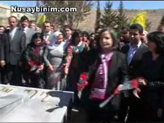 BDP Eş Genel Başkanı Gülten Kışanak Akarsu'da