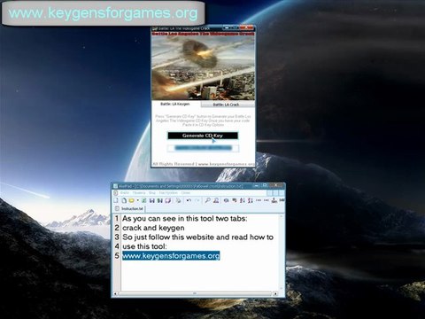 Battle: Los Angeles The Videogame Full Hacked Version