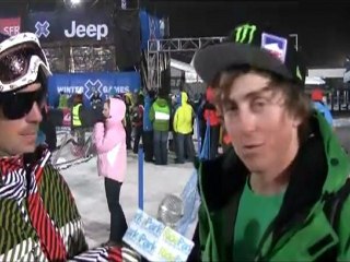 Europe X Games 2011 - Finales superpipe : Interview podium