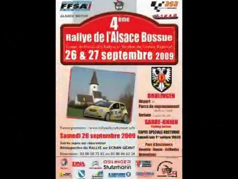 Rallye Alsace Bossue 2009 1er partie