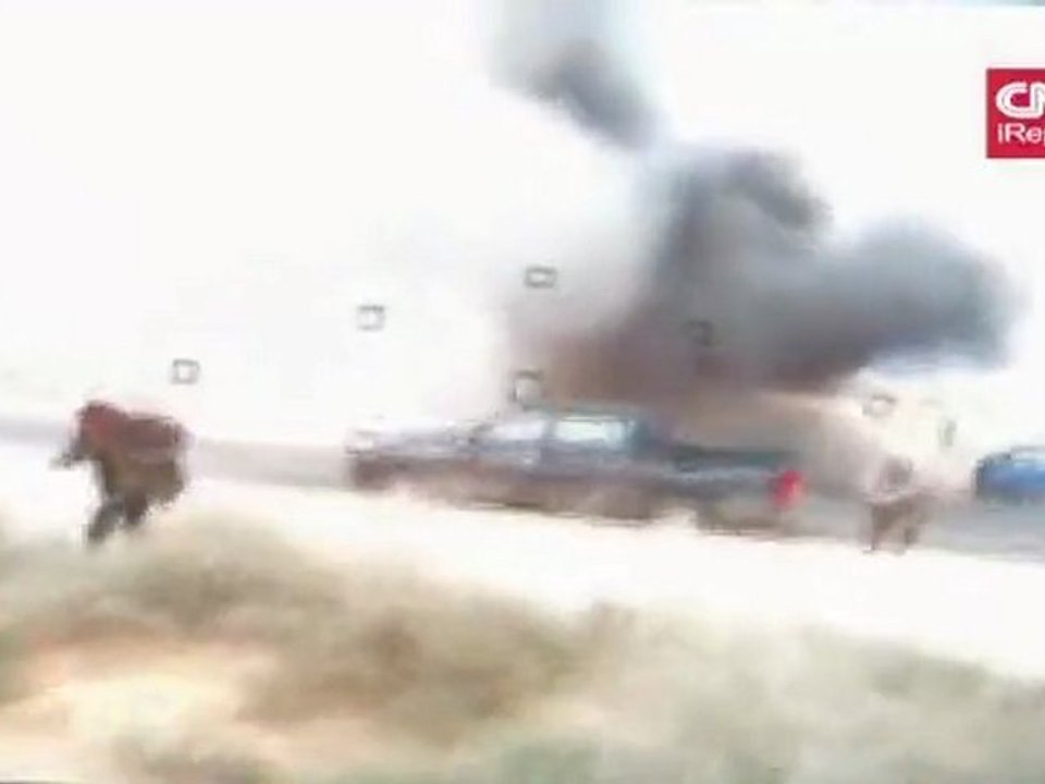 Libia. Uchwycił moment ataku granatnikiem