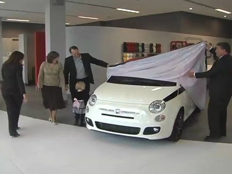 La livraison des Fiat 500 a commencé aux Etats-Unis