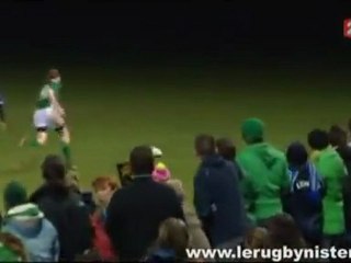 Marie-Charlotte Hebel tamponne une Irlandaise