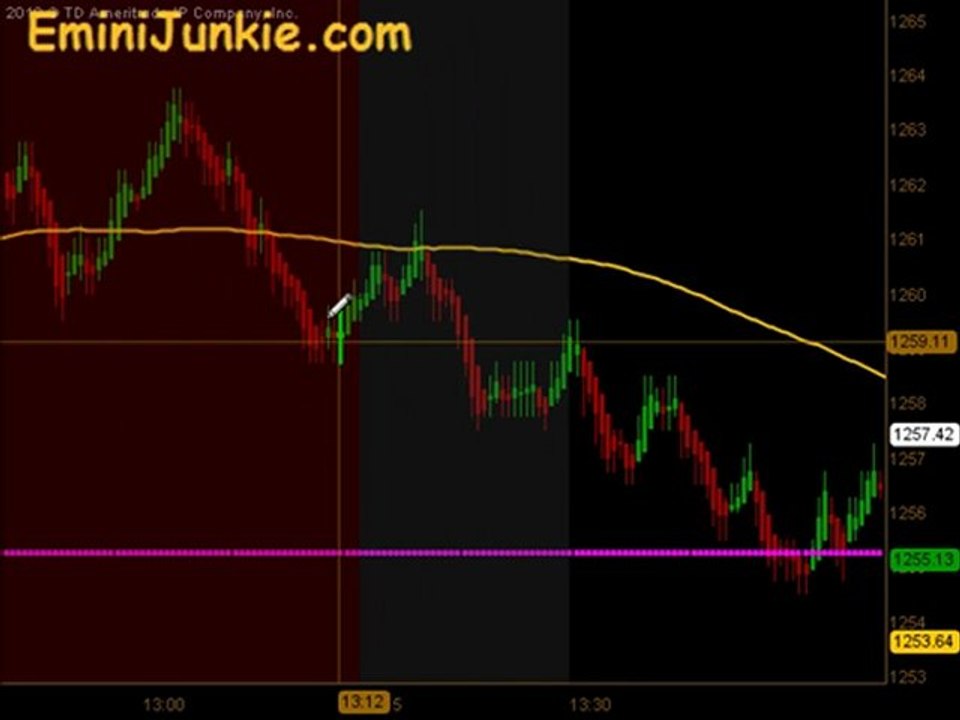 Learn How To Trade Emini Future from EminiJunkie March 16