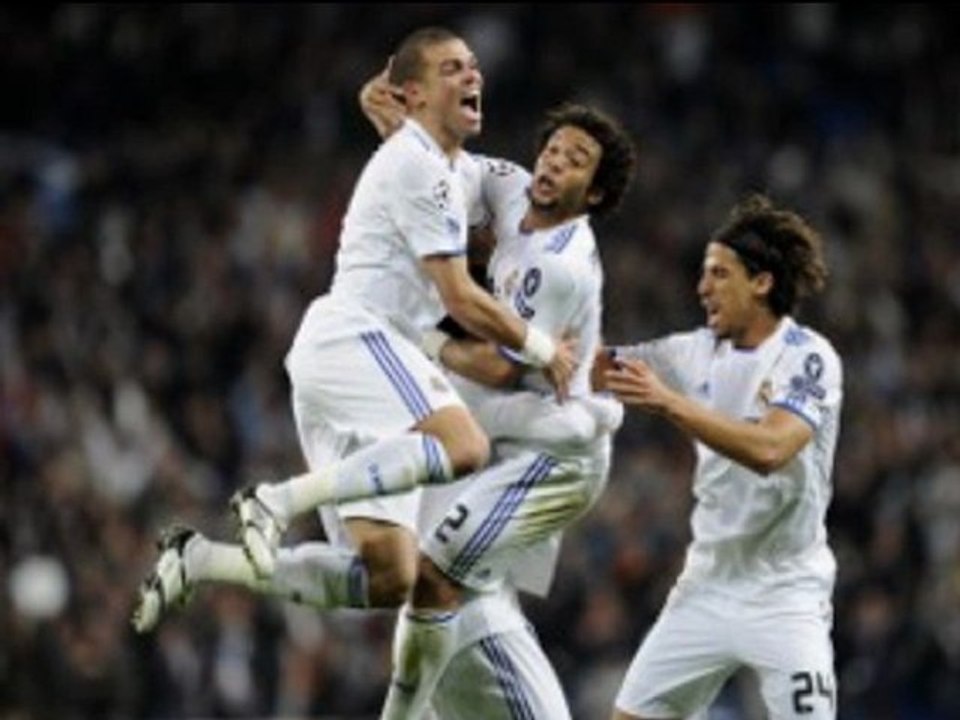 Real Madrid 3-0 OL Lyon Marcelo, Benzema, Di Maria scored