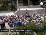 School earthquake exercise drills in Manila - no comment