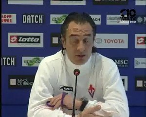 13.04.2010  CONFERENZA STAMPA PRANDELLI PRIMA DO FIORENTINA INTER COPPA ITALIA.flv