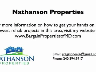 Rehab projects in Bowie Maryland
