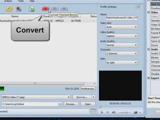 Converting MOV QuickTime videos
