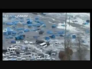 Tsunami mars 2011 Japon video