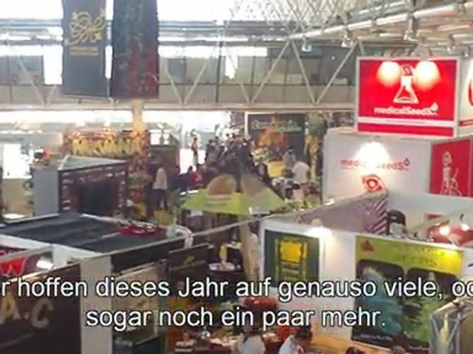 Spannabis Messe 2011 - Interview mit der Organisatorin