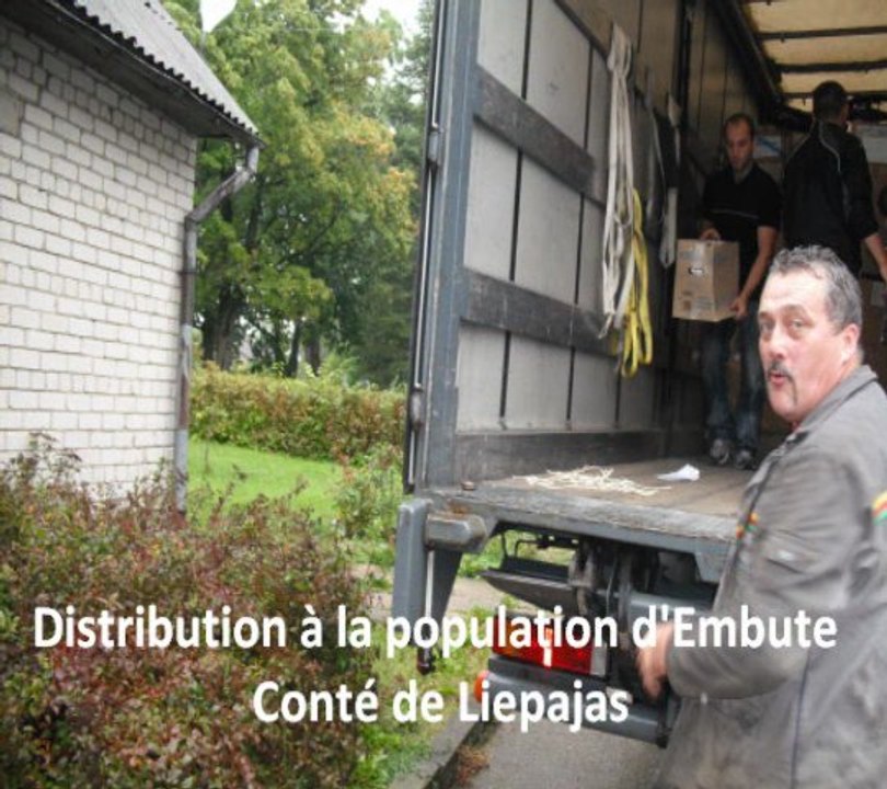 PLANQUES Jean Louis, convoi humanitaire.