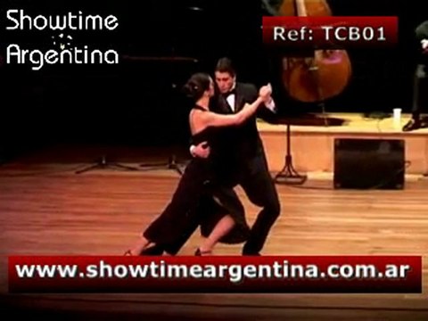 Ref: TCB01: TANGO SHOW CANTOR Y BAILARINES MALE SINGER + DANCERS