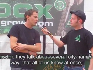 Spannabis Messe 2011 - Interview mit Denis Sauermann von Homebox