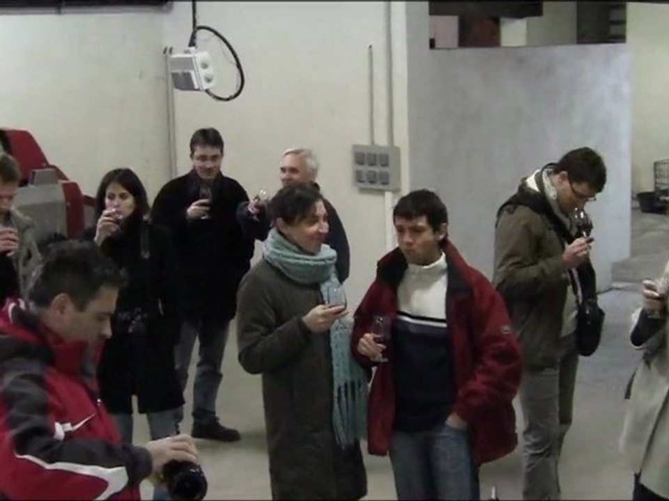 Journee Vinification Domaine Chapelle mars 2011