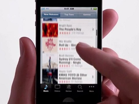 Apple Pub : Apple iPhone4 - TV Ad - iPod iTunes (VO - 2011 - HD)