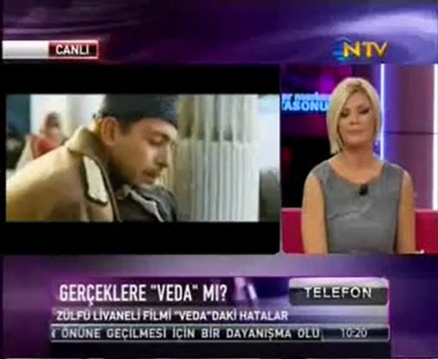 Zülfü Livaneli NTV'de, Gülay Afşar'a ayıp etti..