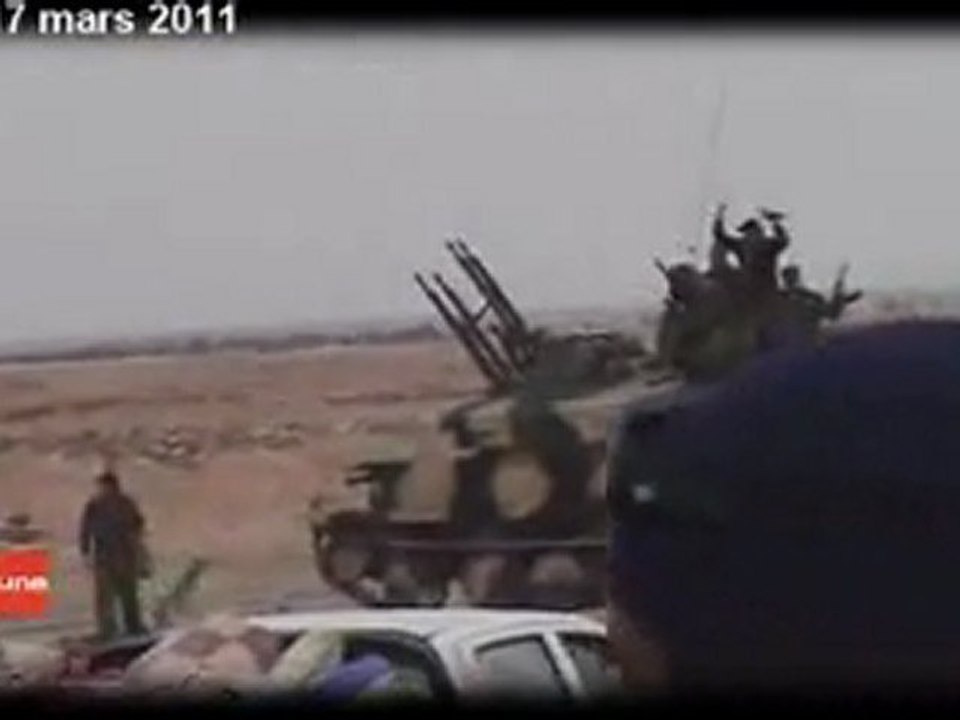 lybie:17mars2011 les mercenaires près de Benghazi